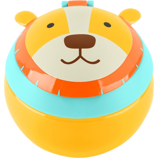 Контейнер-чашка для снеков Skip Hop Zoo Лев (9O284410) - Pampik - 2