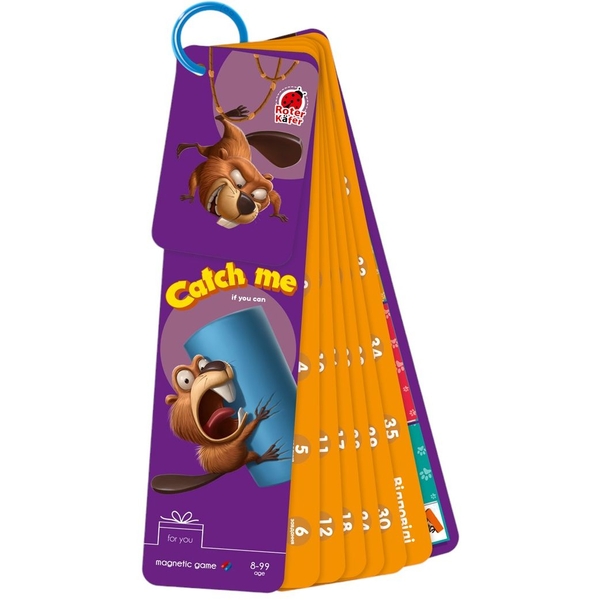 Гра магнітна настільна Roter Kafer Кмітливі бобри (RK2020-08) - Pampik