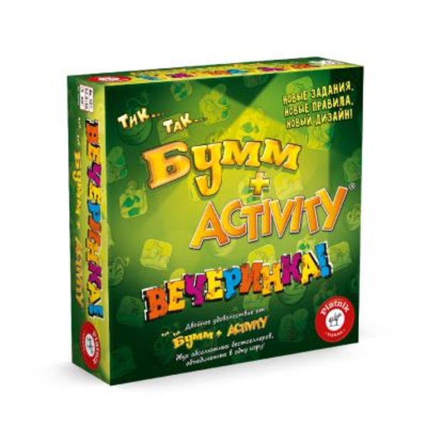 Настільна гра Piatnik Тік Так Бумм + Активити. Вечірка, рос. мова (715396) - Pampik