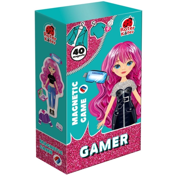 Магнитная одевалка Roter Kafer Геймер (RK2130-03) - Pampik