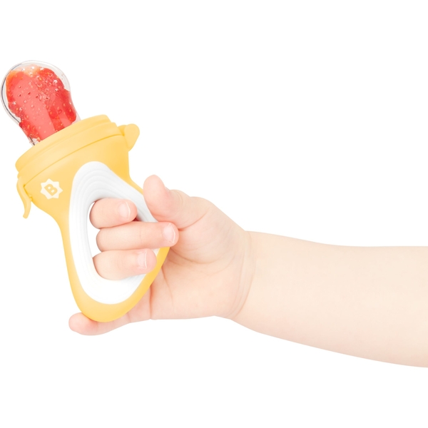 Уцінка. Ніблер силіконовий Badabulle, жовтий (B071000) - Pampik - 4