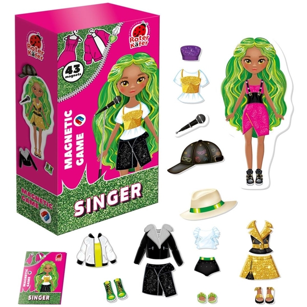 Магнітна одягалка Roter Kafer Співачка (RK2130-02) - Pampik - 2