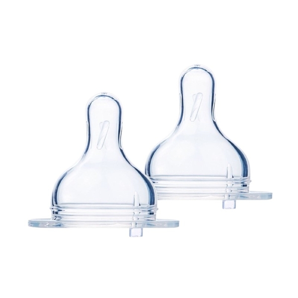 Соска силіконова Canpol babies EasyStart Міні 0+, для пляшечок із широким отвором, 2 шт. (21/729) - Pampik