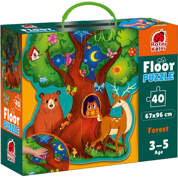 Пазл напольный Roter Kafer Лесные зверьки (RK7010-04) - Pampik