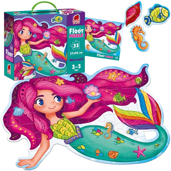 Пазл підлоговий Roter Kafer Русалонька (RK7010-02) - Pampik - 2