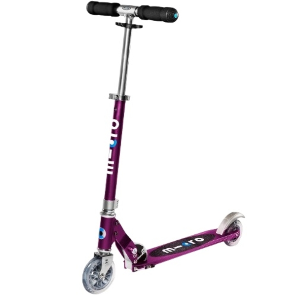 Самокат Micro Sprite, пурпурный металлик (SA0132) - Pampik