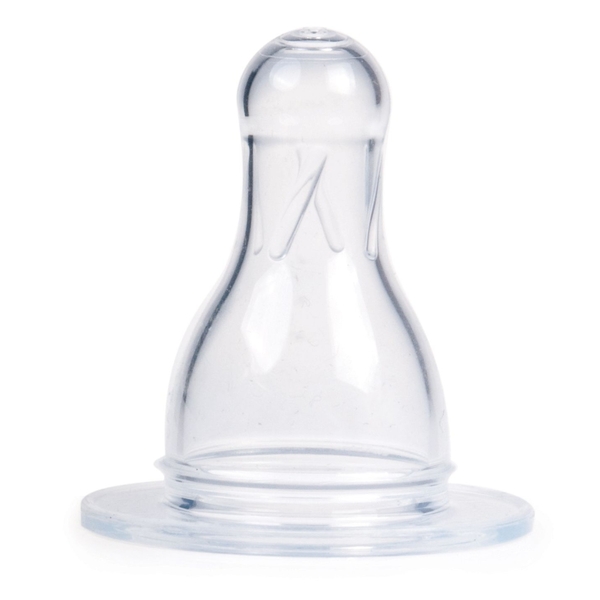 Соска силіконова Canpol Babies Міні, кругла, повільний потік, 0м+, 1 шт. (18/314) - Pampik