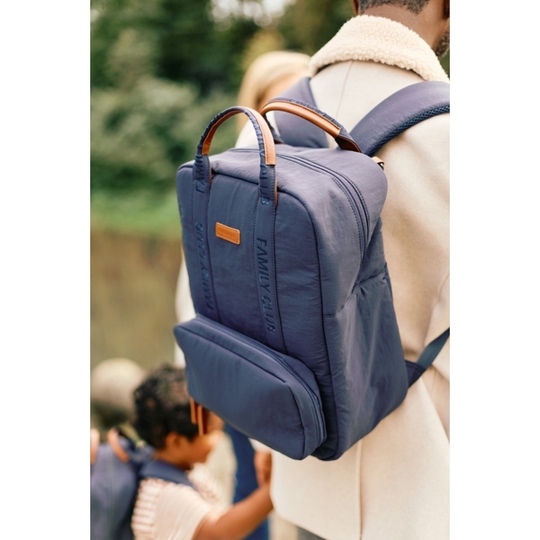Рюкзак Childhome Family club Signature Navy, синий (CWBPSUNA) - Pampik - 11