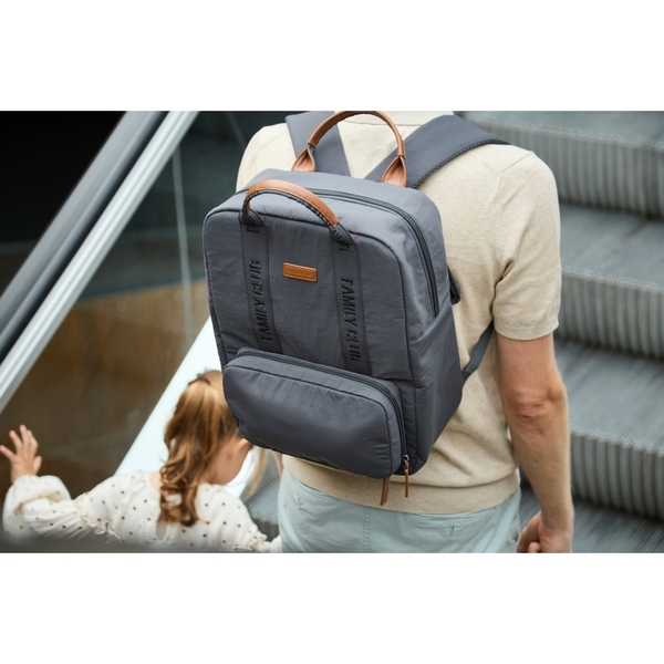 Рюкзак Childhome Family club Signature Anthracite, серый (CWBPSUDG) - Pampik - 21