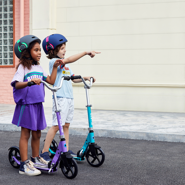 Защитный шлем Micro с рисунком наушников, размер M, зеленый (AC2111BX) - Pampik - 5