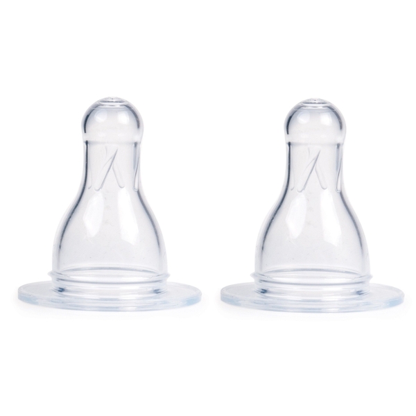 Соска силіконова Canpol Babies 3+, кругла, 3-позиційна, 2 шт. (18/330) - Pampik