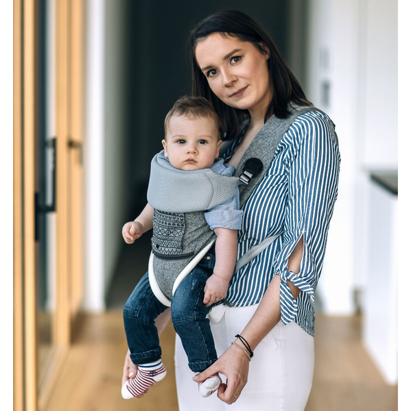 Сумка-кенгуру FreeON Travel Mode 8 в 1, сірий (48969) - Pampik - 2