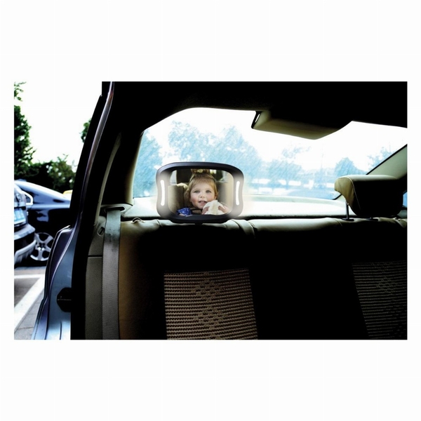 Світлодіодне дзеркало FreeON в автомобіль з підсвічуванням і дистанційним керуванням (38145) - Pampik - 2