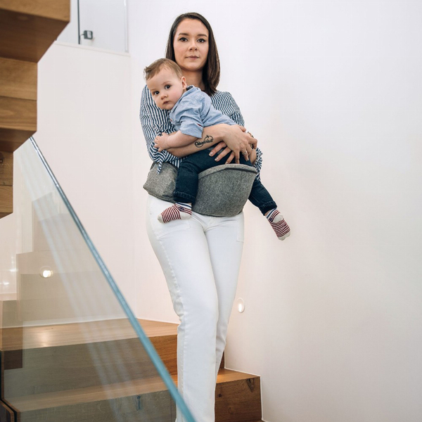 Сумка-кенгуру FreeON Travel Mode 8 в 1, сірий (48969) - Pampik - 8