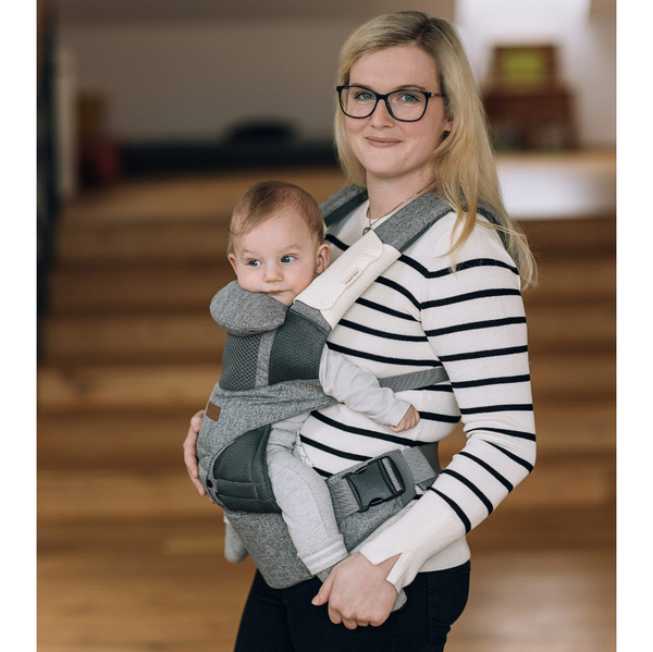 Сумка-кенгуру FreeON Easy Move 3 в 1, серый (82047) - Pampik - 4