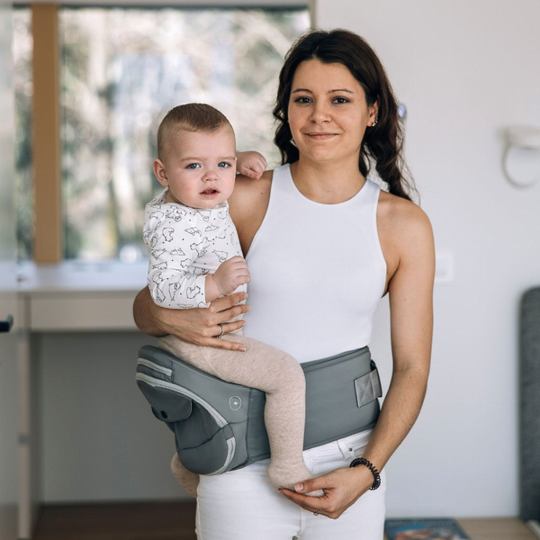 Сумка-кенгуру FreeON Happy Together 6 в 1, серый (48952) - Pampik - 5