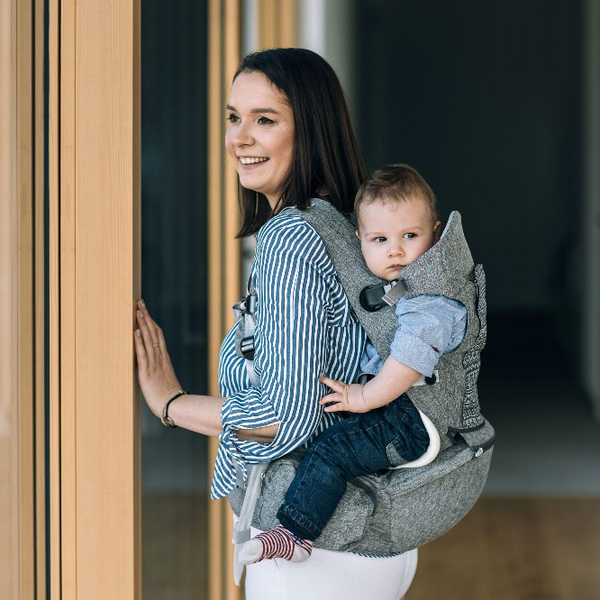 Сумка-кенгуру FreeON Travel Mode 8 в 1, сірий (48969) - Pampik - 6