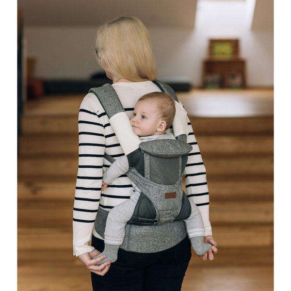 Сумка-кенгуру FreeON Easy Move 3 в 1, серый (82047) - Pampik - 7