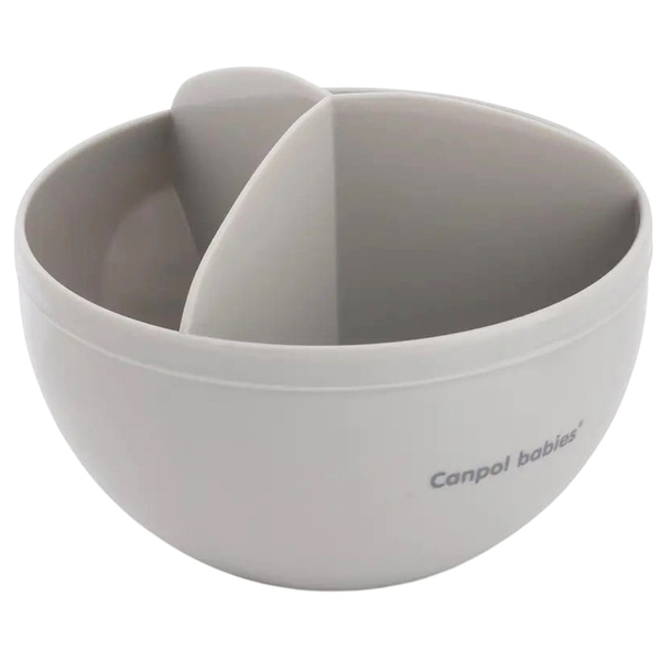 Контейнер Canpol babies, для зберігання сухого молока, 270 мл, сірий (56/014_grey) - Pampik - 4