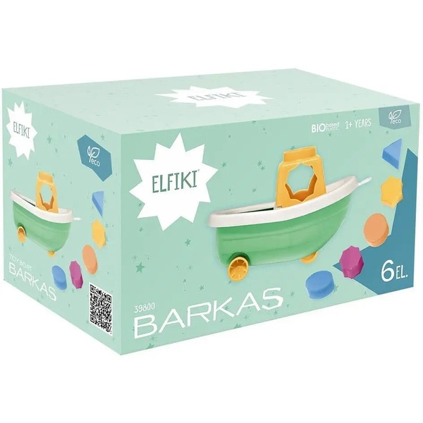 Іграшка кораблик Elfiki Barkas, 6 ел. (39800) - Pampik - 3