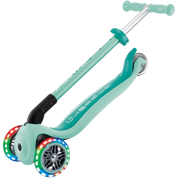 Самокат Globber Primo Foldable Lights, м'ятний - Pampik - 8
