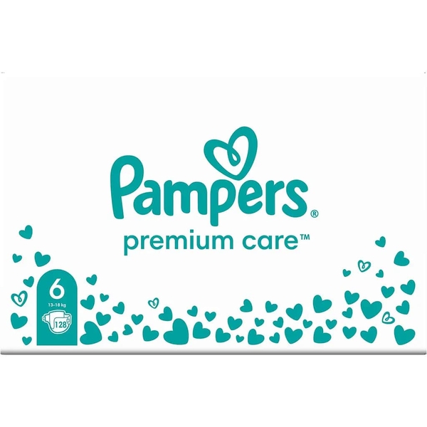 Підгузки на липучках Pampers Premium Care 7 (15+ кг), 108 шт. - Pampik - 2