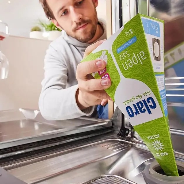 Сіль для посудомийних машин Claro Eco, 1 кг (40830) - Pampik - 3