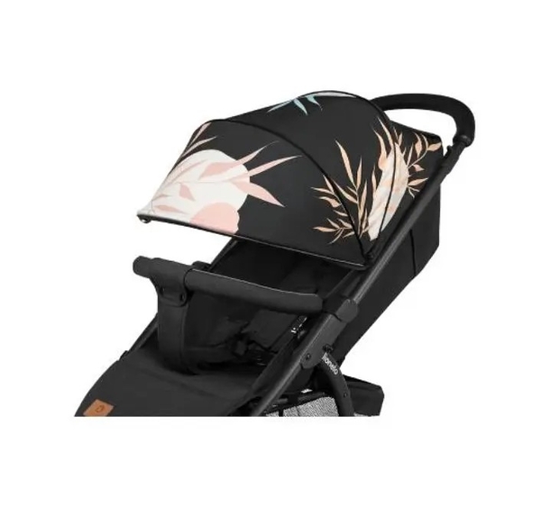 Прогулянковий візок Lionelo Annet Plus Lovin, чорний - Pampik - 4