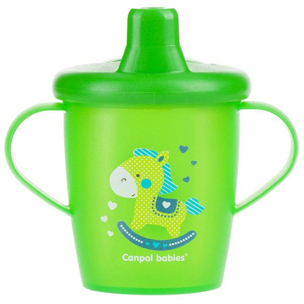 Чашка-непроливайка Canpol Babies Toys, 250 мл, зелений (31/200_gre) - Pampik - 2