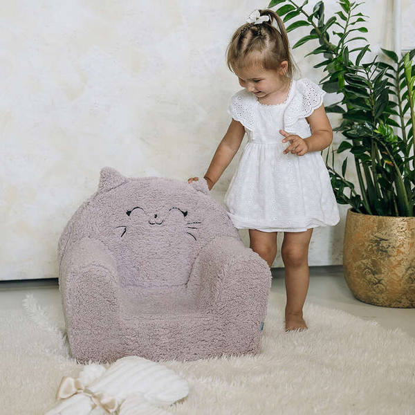 Крісло дитяче FreeON Bubaba Kitty, рожевий (84683) - Pampik - 2