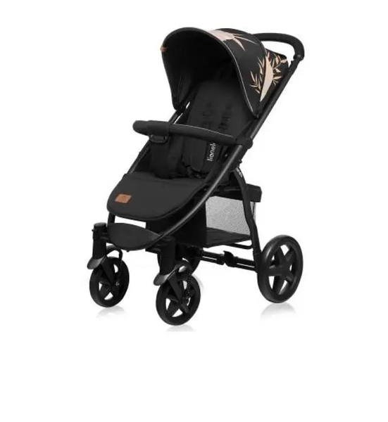 Прогулянковий візок Lionelo Annet Plus Lovin, чорний - Pampik - 15