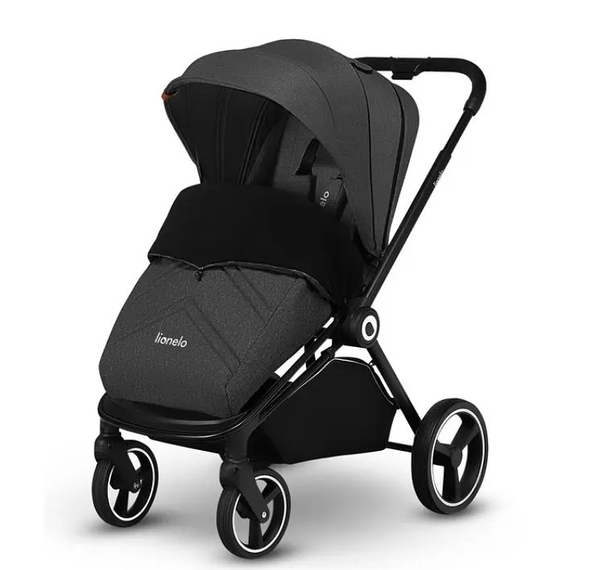 Універсальний візочок 3 в 1 Lionelo Mika Grey Graphite, сірий - Pampik