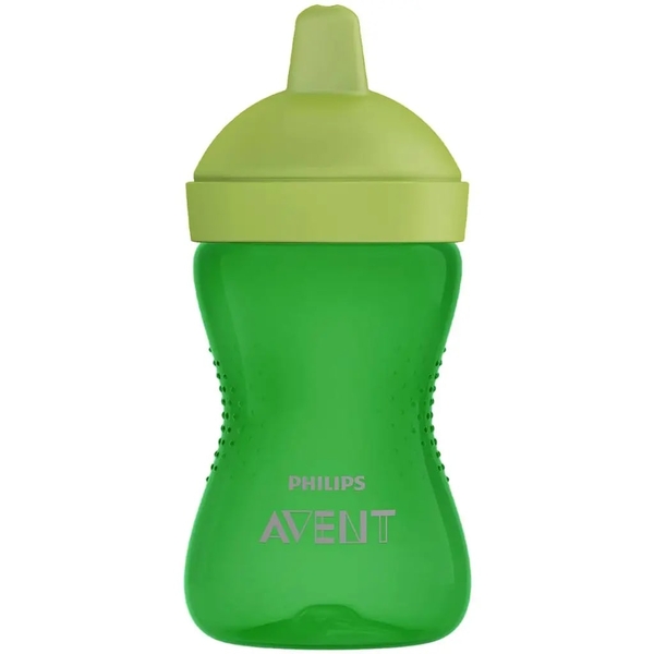 Чашка-непроливайка з твердим носиком Philips Avent, 300 мл, зелений (SCF804/03) - Pampik
