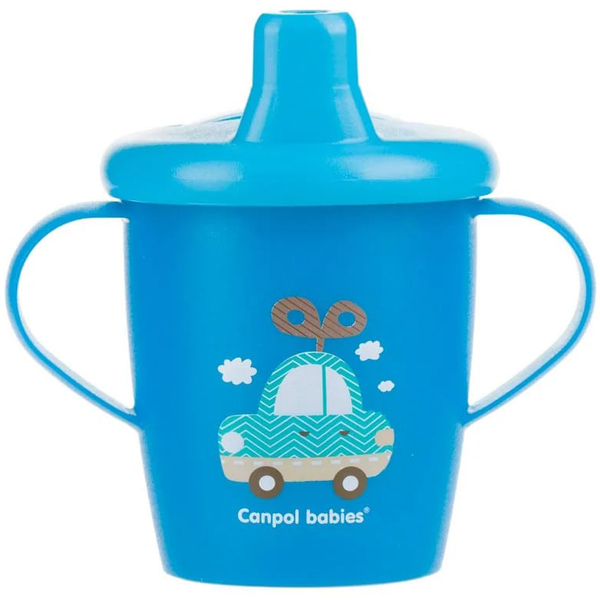Чашка-непроливайка Canpol Babies Toys, 250 мл, синій (31/200_blu) - Pampik - 2