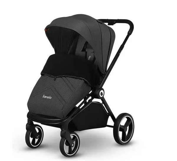 Універсальний візочок 2 в 1 Lionelo Mika Grey Graphite, сірий - Pampik - 8