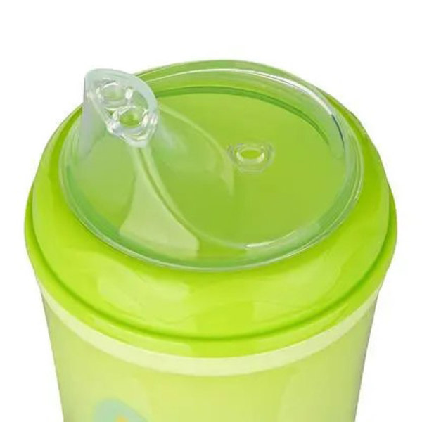 Чашка-непроливайка с мягким носиком Baby-Nova, 250 мл, салатовый (3965428) - Pampik - 3