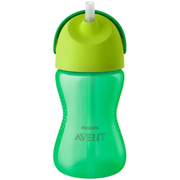 Поільник з трубочкою Philips Avent 12+ міс, 300 мл, зелений (SCF798/01) - Pampik