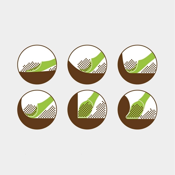 Уцінка. Перша виделка і ложка Olababy, зелений (30600) - Pampik - 5