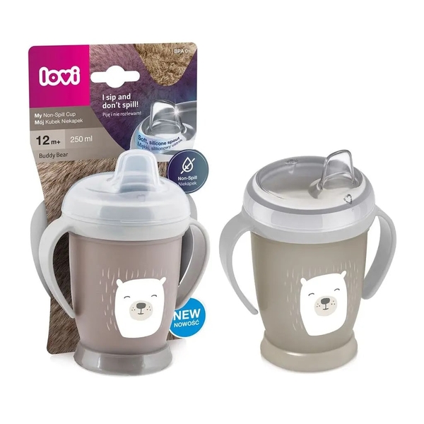 Чашка-непроливайка Lovi Junior Buddy Bear, 250 мл (35/344) - Pampik - 2