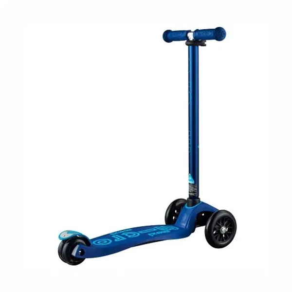 Самокат Micro Maxi Deluxe, синий с красным (MMD023) - Pampik - 7
