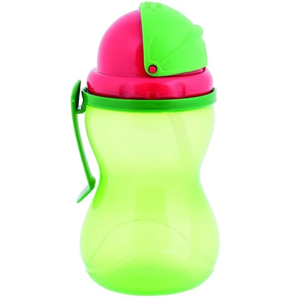 Поїльник спортивний Canpol Babies, 370 мл, зелений (56/113_gre) - Pampik