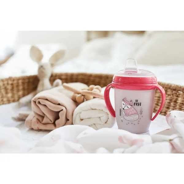 Чашка-непроливайка Lovi Junior Indian Summer Girl, 250 мл (35/346girl) - Pampik - 6