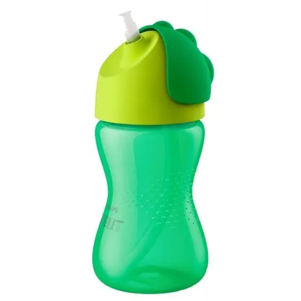 Поільник з трубочкою Philips Avent 12+ міс, 300 мл, зелений (SCF798/01) - Pampik - 2