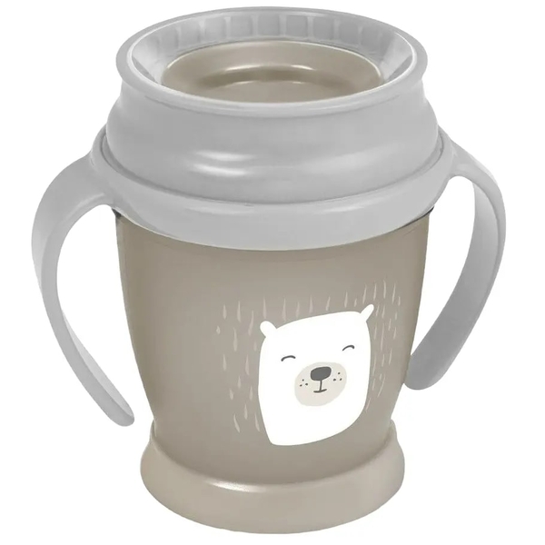 Чашка-непроливайка Lovi 360 ° Mini Buddy Bear, 210 мл (1/600new) - Pampik