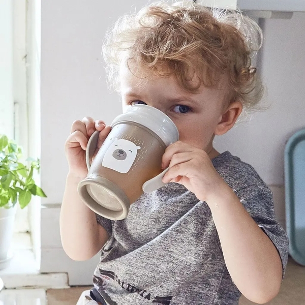 Чашка-непроливайка Lovi 360° Junior Buddy Bear, 250 мл (1/599new) - Pampik - 5