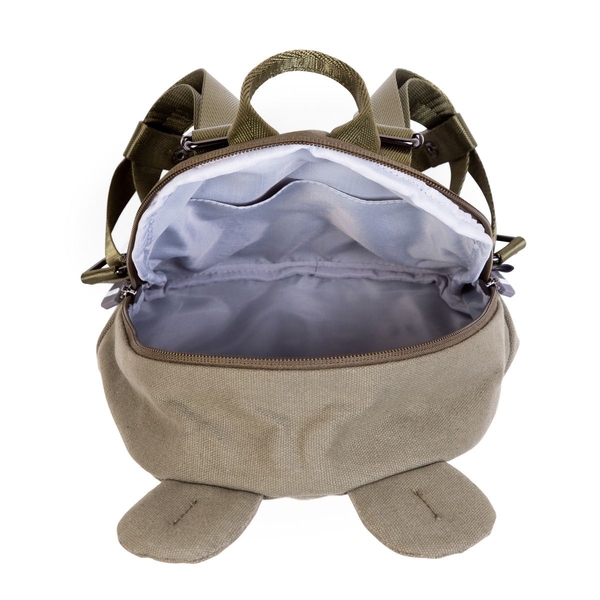 Детский рюкзак Childhome My first bag Khaki, хаки (CWKIDBKA) - Pampik - 4