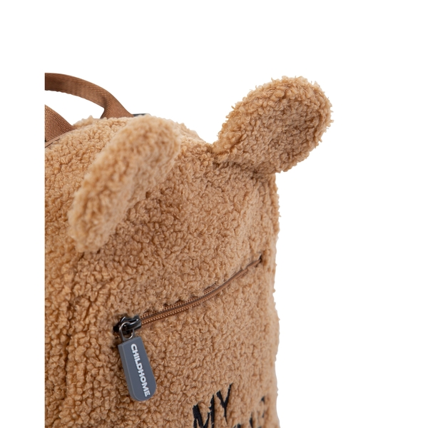 Детский рюкзак Childhome My first bag Teddy beige, бежевый (CWKIDBT) - Pampik - 5