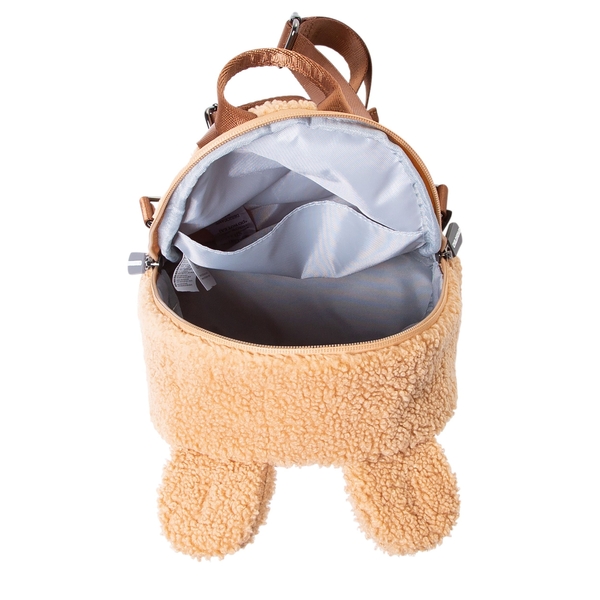 Детский рюкзак Childhome My first bag Teddy beige, бежевый (CWKIDBT) - Pampik - 4