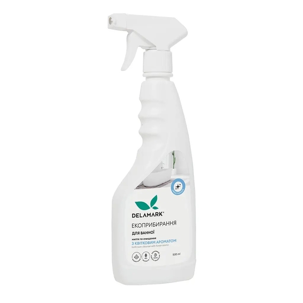 Средство для мытья ванны De La Mark с цветочным ароматом, 0,5 л - Pampik