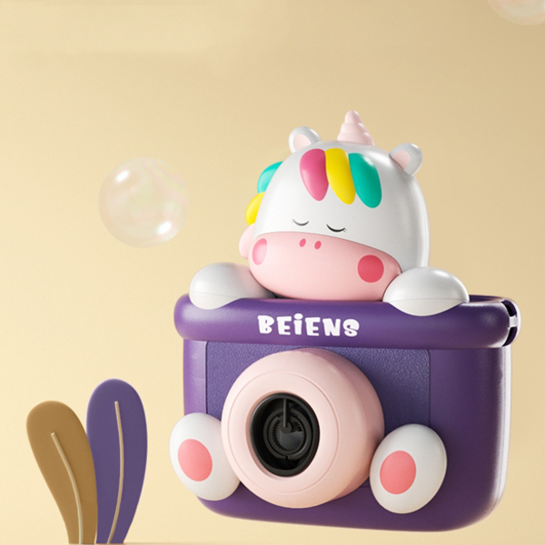 Генератор мильних бульбашок Beiens Фотоапарат Єдиноріг (907D) - Pampik - 3